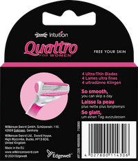 Rasierklingen, Quattro for women, 3 St WILKINSON SWORD