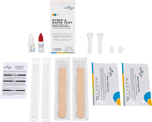 Streptokokken Selbsttest, 2 St