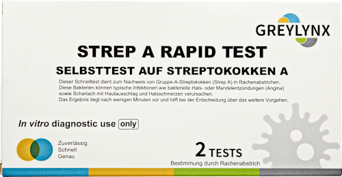 Streptokokken Selbsttest, 2 St