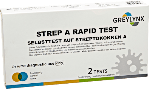 Streptokokken Selbsttest, 2 St