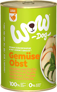 Nat hondenvoer 100% groenten &amp; fruit, 400 g