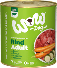 Nat hondenvoer met rundvlees, wortel &amp; courgette, volwassen, 800 g
