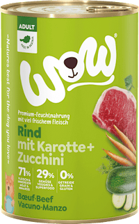 Nat hondenvoer met rundvlees &amp; wortel, volwassen, 400 g