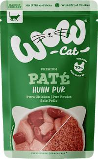 Nat kattenvoer met kip, zalm, rundvlees en kalkoen, Premium Paté Adult Multipack (6 x 125 g), 750 g