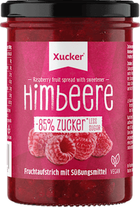 Fruchtaufstrich, Himbeere mit Xylit, 220 g