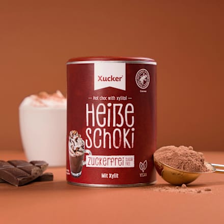Kakaopulver, Heiße Schokolade mit Xylit, 200 g