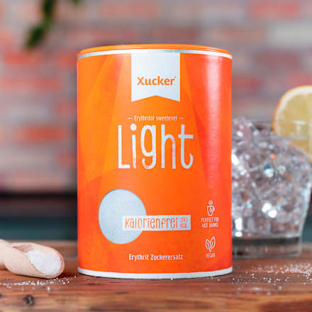 Streusüße in kristalliner Form, Erythrit, 700 g Xucker