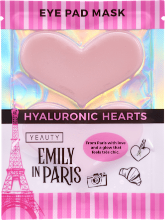 Augenpads Emily in Paris Hyaluronic Hearts (1 Paar), 2 St