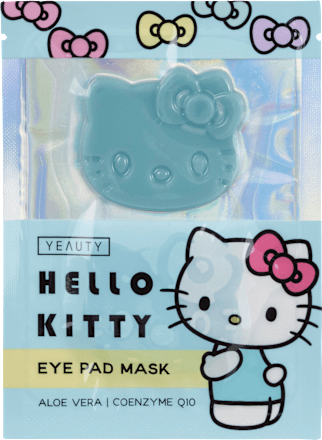 Oogkussentjes Hello Kitty blauw (1 paar), 2 stuks