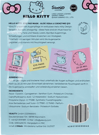 Oogkussentjes Hello Kitty blauw (1 paar), 2 stuks