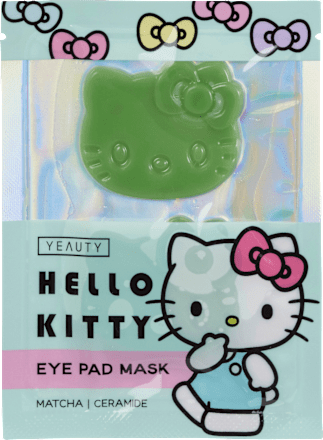 Oogkussentjes Hello Kitty groen (1 paar), 2 stuks