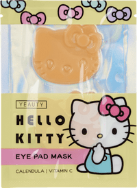 Hello Kitty oranje oogpads (1 paar), 2 stuks