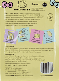 Hello Kitty oranje oogpads (1 paar), 2 stuks