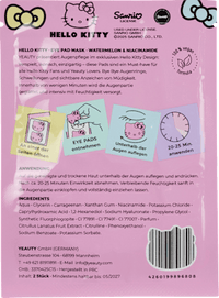 Hello Kitty roze oogpads (1 paar), 2 stuks