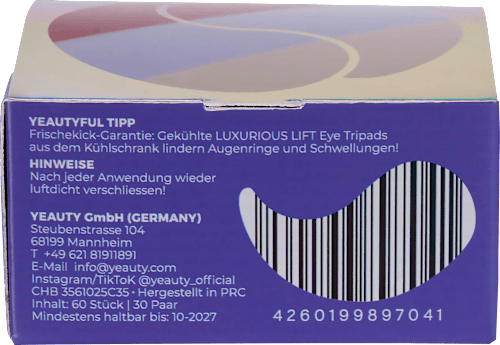 Augenpads Luxurious Lift, 60 St