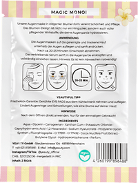 Augenpads Magic Monoi Flower (1 Paar), 2 St