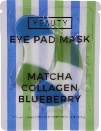 Augenpads Matcha Collagen Blueberry (1 Paar), 2 St