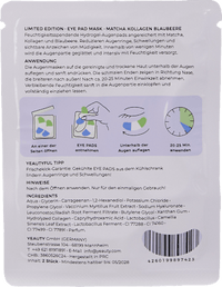 Augenpads Matcha Collagen Blueberry (1 Paar), 2 St