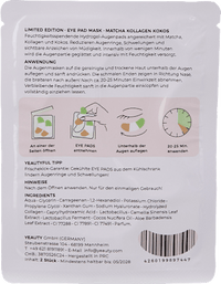 Augenpads Matcha Collagen Coconut (1 Paar), 2 St