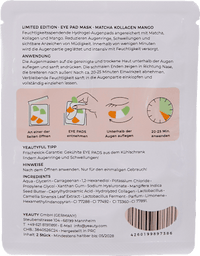 Augenpads Matcha Collagen Mango (1 Paar), 2 St