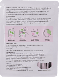 Augenpads Matcha Collagen Watermelon (1 Paar), 2 St
