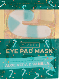 Augenpads X-Mas Candy Stange mint (1 Paar), 2 St