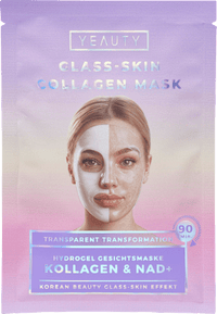 Gesichtsmaske Glass-Skin Hydrogel Kollagen & NAD+, 1 St