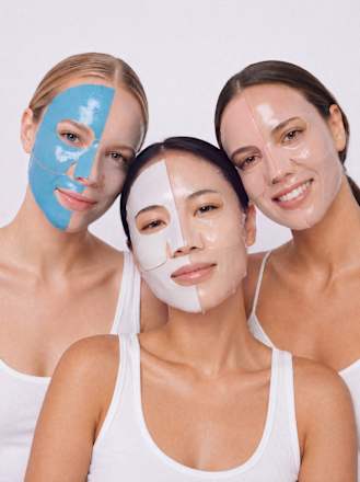 Gesichtsmaske Glass-Skin Hydrogel Kollagen & NAD+, 1 St