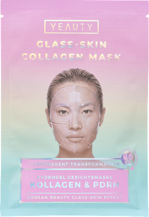 Gesichtsmaske Glass-Skin Hydrogel Kollagen & PDRN, 1 St