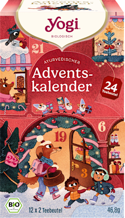 Adventskalender 2026, 24 ayurvedische Tee's, 1 St