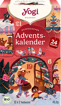 Adventskalender 2026, 24 ayurvedische Tee's, 1 St