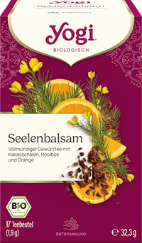 Gewürztee "Seelenbalsam" mit Kakaoschale, Rooibos & Orange (17 Beutel), 32,3 g