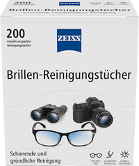 Brillen Reinigungstücher, 200 St