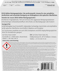 Brillen-Reinigungstücher, 200 St