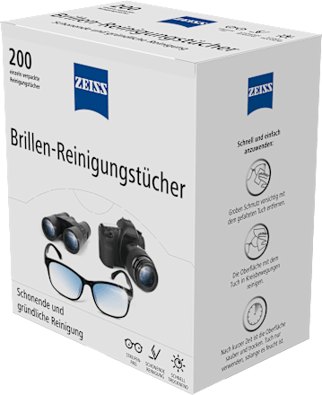 Brillen-Reinigungstücher, 200 St
