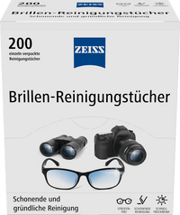 Zeiss Brillen Reinigungstücher, 200 St
