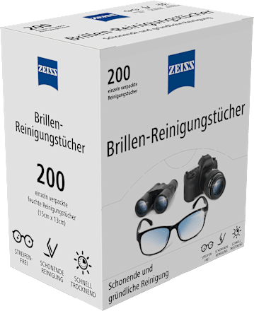 Brillen Reinigungstücher, 200 St