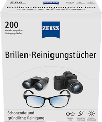 Brillen-Reinigungstücher, 200 St