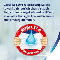 Keukenrol Wisch&amp;Weg licht 3-laags (4x48 vellen), 4 stuks