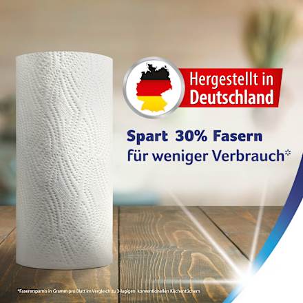 Keukenrol Wisch&amp;Weg licht 3-laags (4x48 vellen), 4 stuks