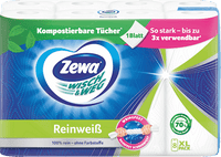 Keukenrol Wisch&amp;Weg zuiver wit (8x45 vellen), 8 stuks