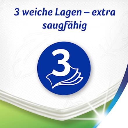 Toiletpapier bewezen 3-laags (16x150 vellen), 16 stuks