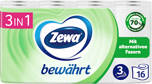 Toiletpapier bewezen 3-laags (16x150 vellen), 16 stuks