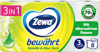 Toiletpapier bewezen kamille 3-laags (16x150 vellen), 16 stuks