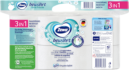 Toiletpapier luchtverfrisser 3-laags (8x150 vel), 8 stuks