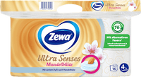 Toiletpapier Ultra Senses Amandelbloesem 4-laags (16x135 vellen), 16 stuks