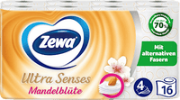 Toiletpapier Ultra Senses Amandelbloesem 4-laags (16x135 vellen), 16 stuks