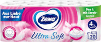 Toiletpapier Ultra Soft 4-laags (20x150 vellen), 20 stuks