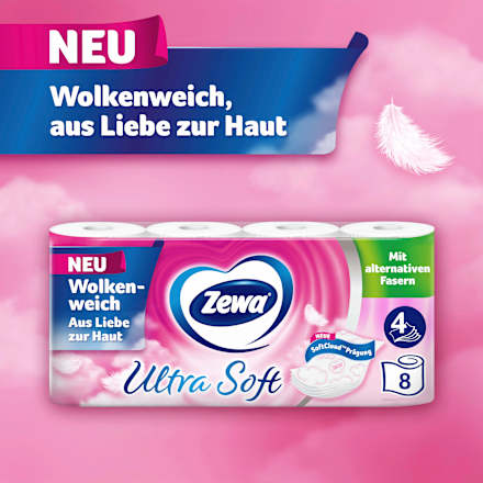 Toiletpapier Ultra Soft 4-laags (8x150 vellen), 8 stuks