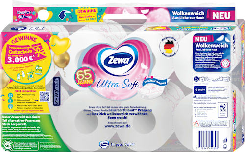 Toiletpapier Ultra Soft 4-laags (8x150 vellen), 8 stuks